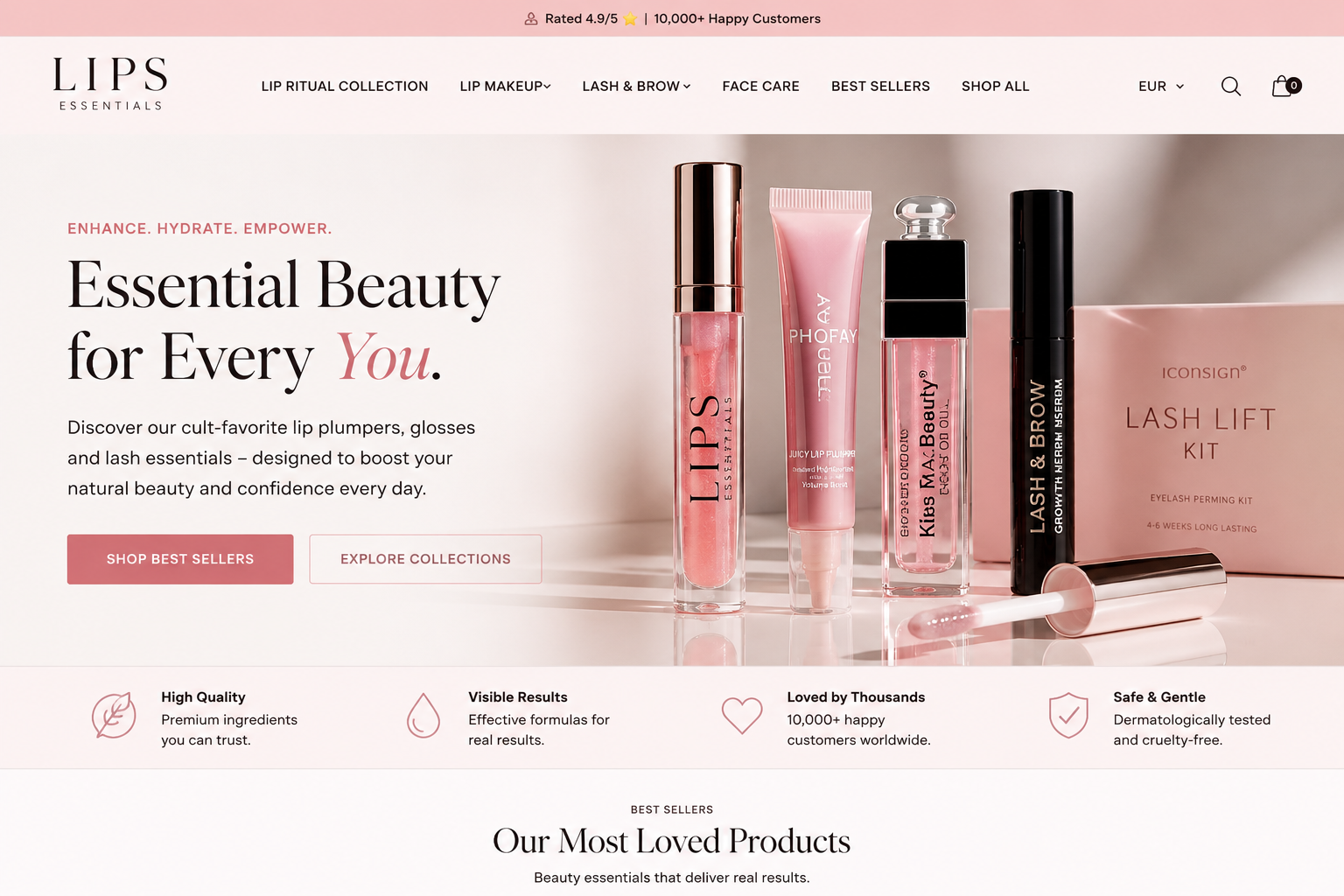 Home page