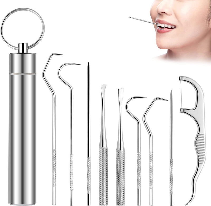 Stainless Steel Reusable Toothpick – Portable Cleaning Tool