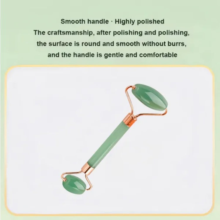 Luxury Jade Roller & Gua Sha Set – USA Only