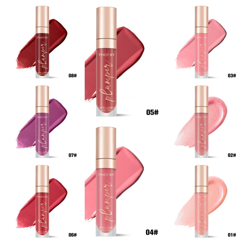 PHOFAY Crystal Shine Lip Plumper - Volumen & Glanz in einem