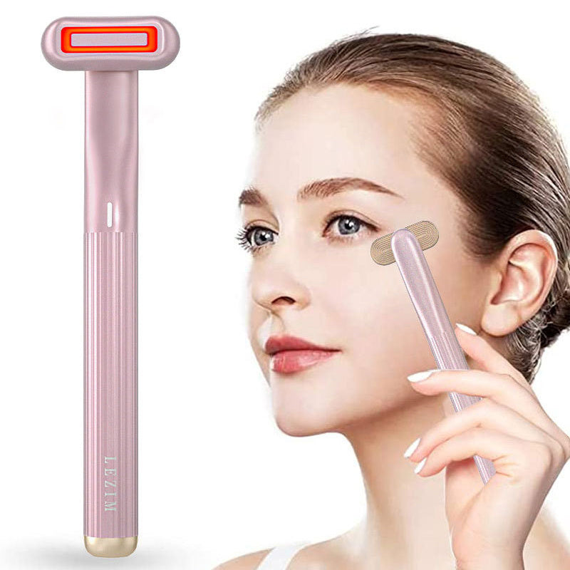 360° Rotary Facial & Eye Therapy Set – Red Light & Microcurrent