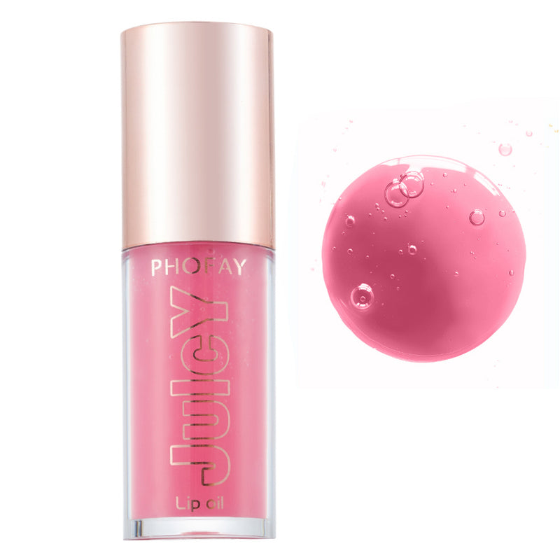 PHOFAY Juicy Lip Oil – Hydrating Shine, Non-Sticky Comfort