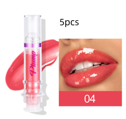 Plump Tube Lip Rich Color – Slightly Spicy Glossy Liquid Lipstick