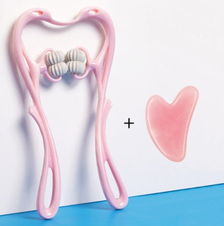 Six-Wheel Neck Massager – Pain Relief Roller