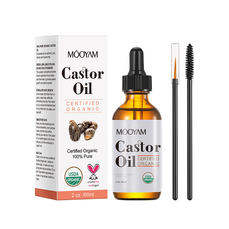 Castor Oil Beauty Elixir – Hair, Eyebrows & Skin