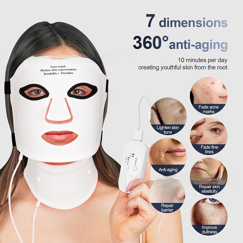 Silicone LED Facial Mask – Photon Rejuvenation