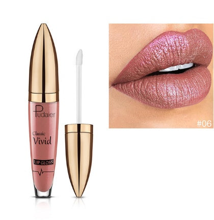 Pudaier Diamond Matte Pearl Lip Gloss - Classic & Vivid Collection