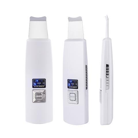 Ultrasonic Skin Scrubber & Facial Cleanser – Blackhead, Acne Remover & Spa Vibration Massager