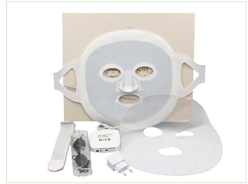 LED Photon Therapy Mask – Silicone Light Facial for Acne & Skin Rejuvenation