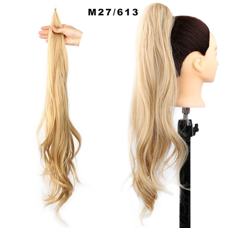 Glam Waves – Long Curly Ponytail Wig