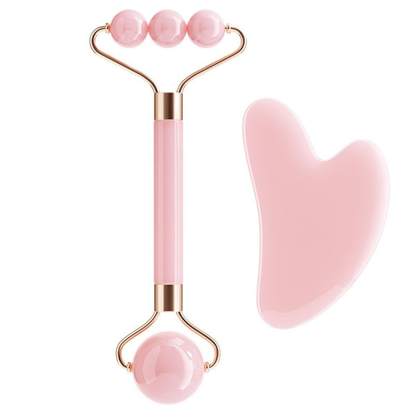 Jade Roller & Gua Sha Set – Lifting & Eye Revitalizing Massage