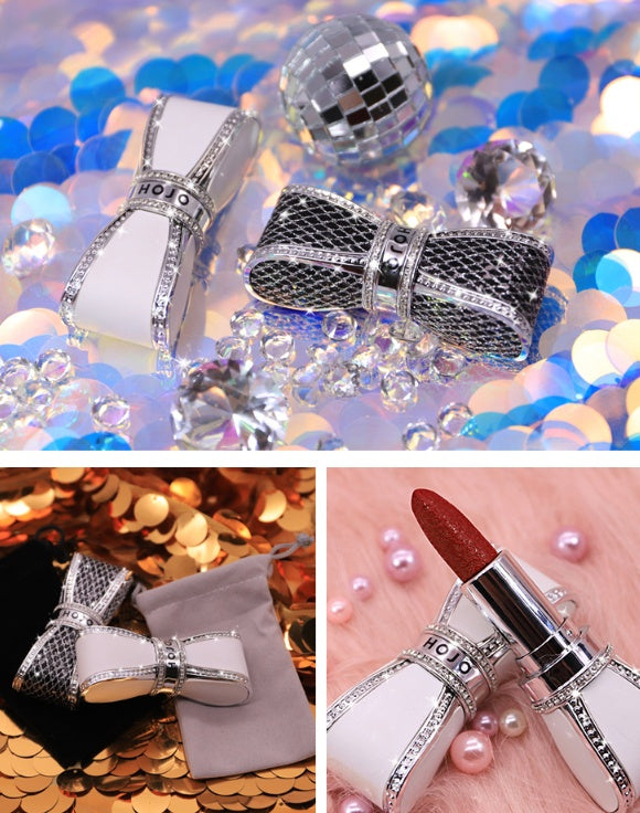 Diamond Bow Carved  Luxe Lipstick