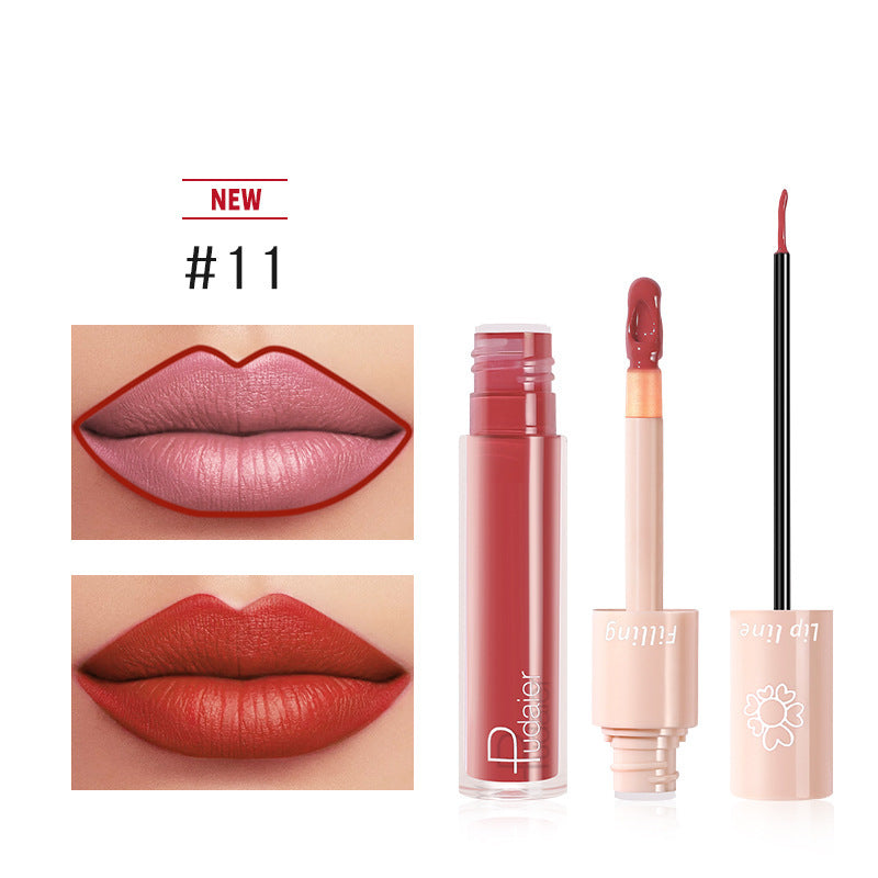 Velvet Shine Duo – Longwear Lipstick & Gloss with Polywax Seal