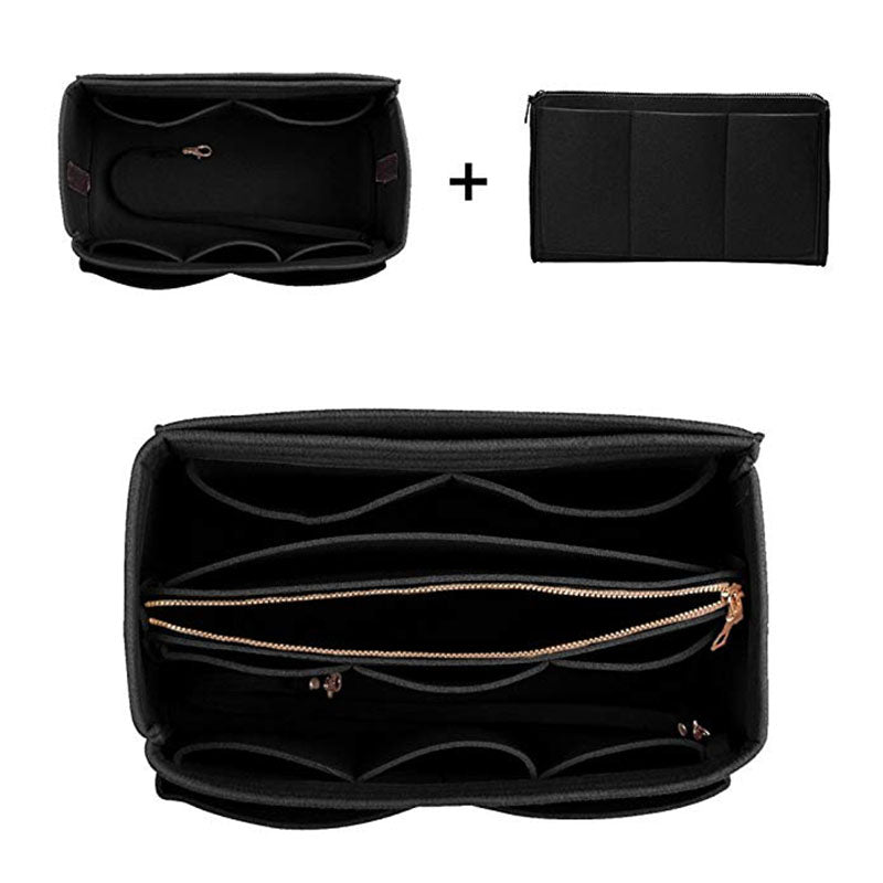 Elegant Felt Cosmetic Bag – Perfect for On-the-Go