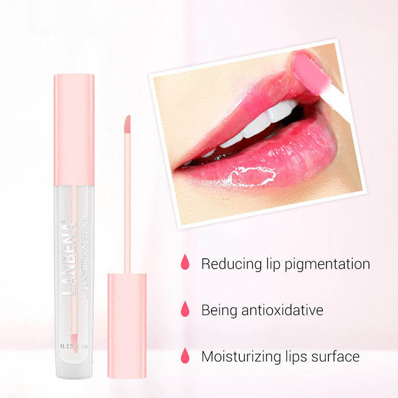 LANBENA Lip Lightening Serum – Cherry Moisture Elixir
