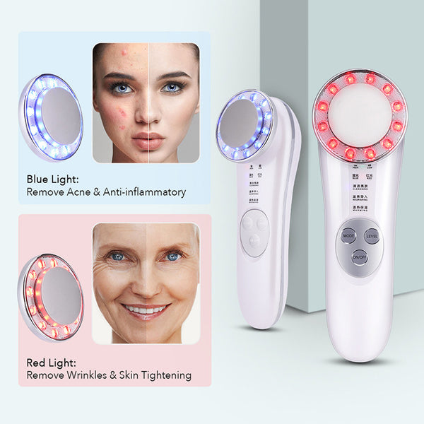 7-in-1 Advanced Beauty Device – Deep Cleansing, Lifting & IPL Care