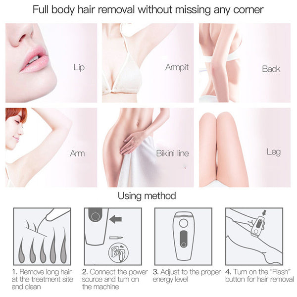 IPL Laser Hair Removal Machine – Fast & Pain-Free Hair Removal at Home