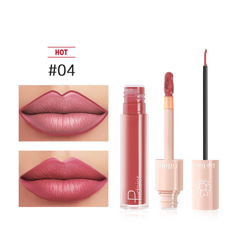 Velvet Shine Duo – Longwear Lipstick & Gloss with Polywax Seal