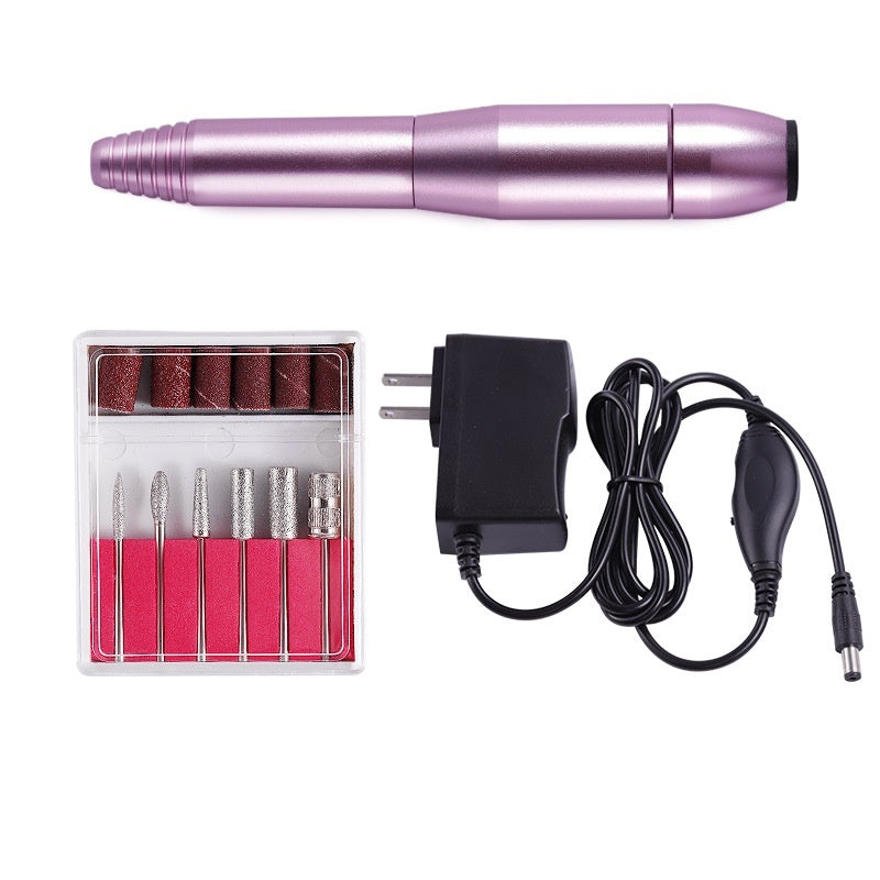 Multi-Function Electric Manicure Drill – 6-Piece Set