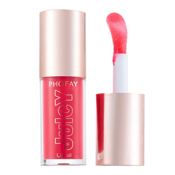 PHOFAY Juicy Lip Oil – Hydrating Shine, Non-Sticky Comfort