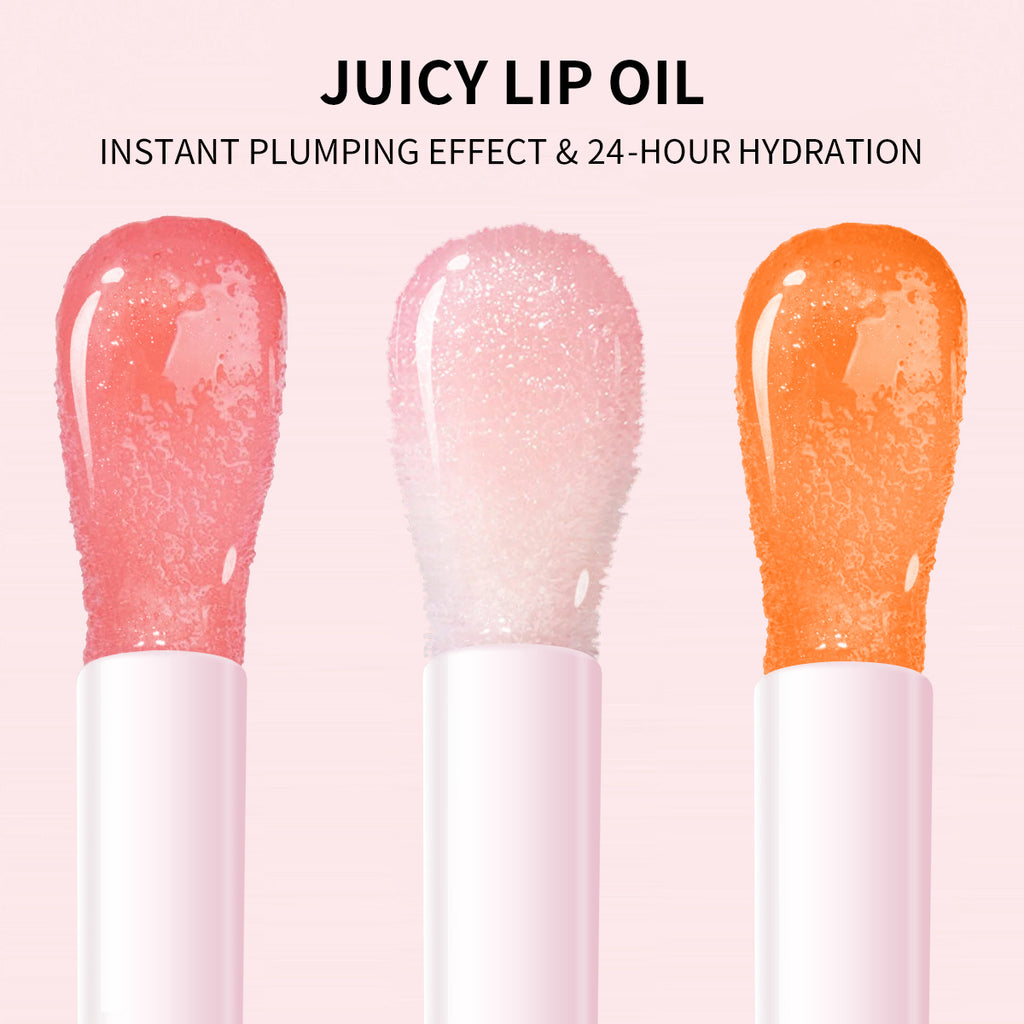 PHOFAY Juicy Lip Oil – Hydrating Shine, Non-Sticky Comfort