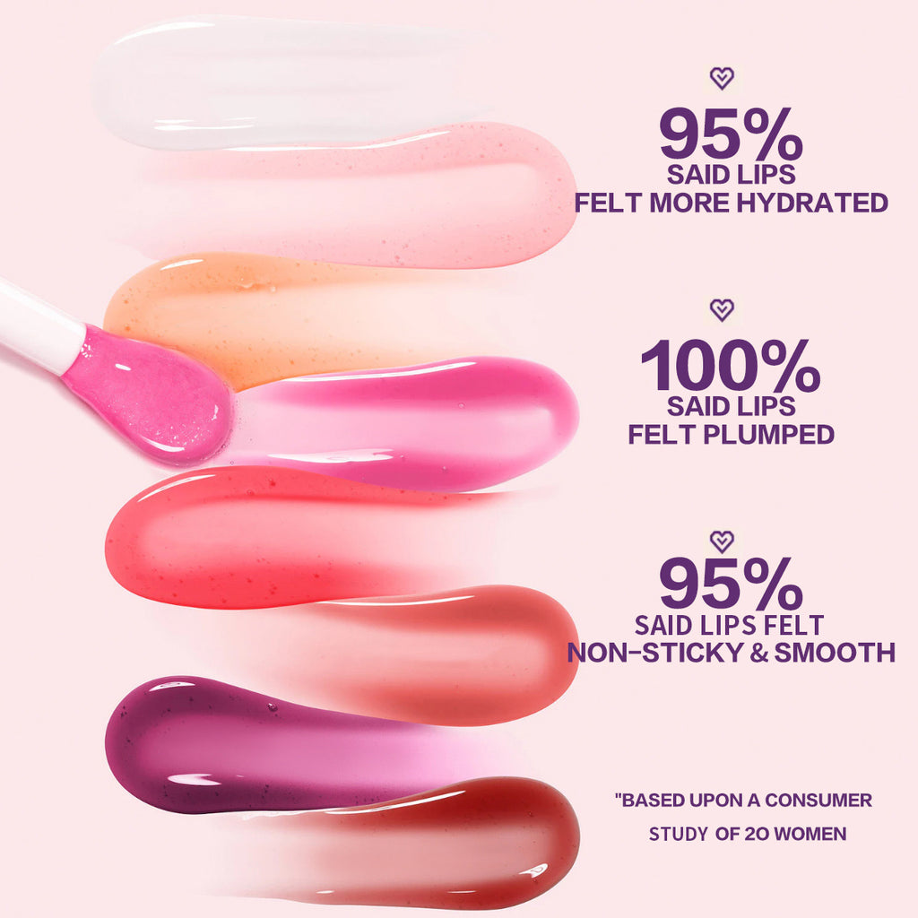 PHOFAY Juicy Lip Oil – Hydrating Shine, Non-Sticky Comfort