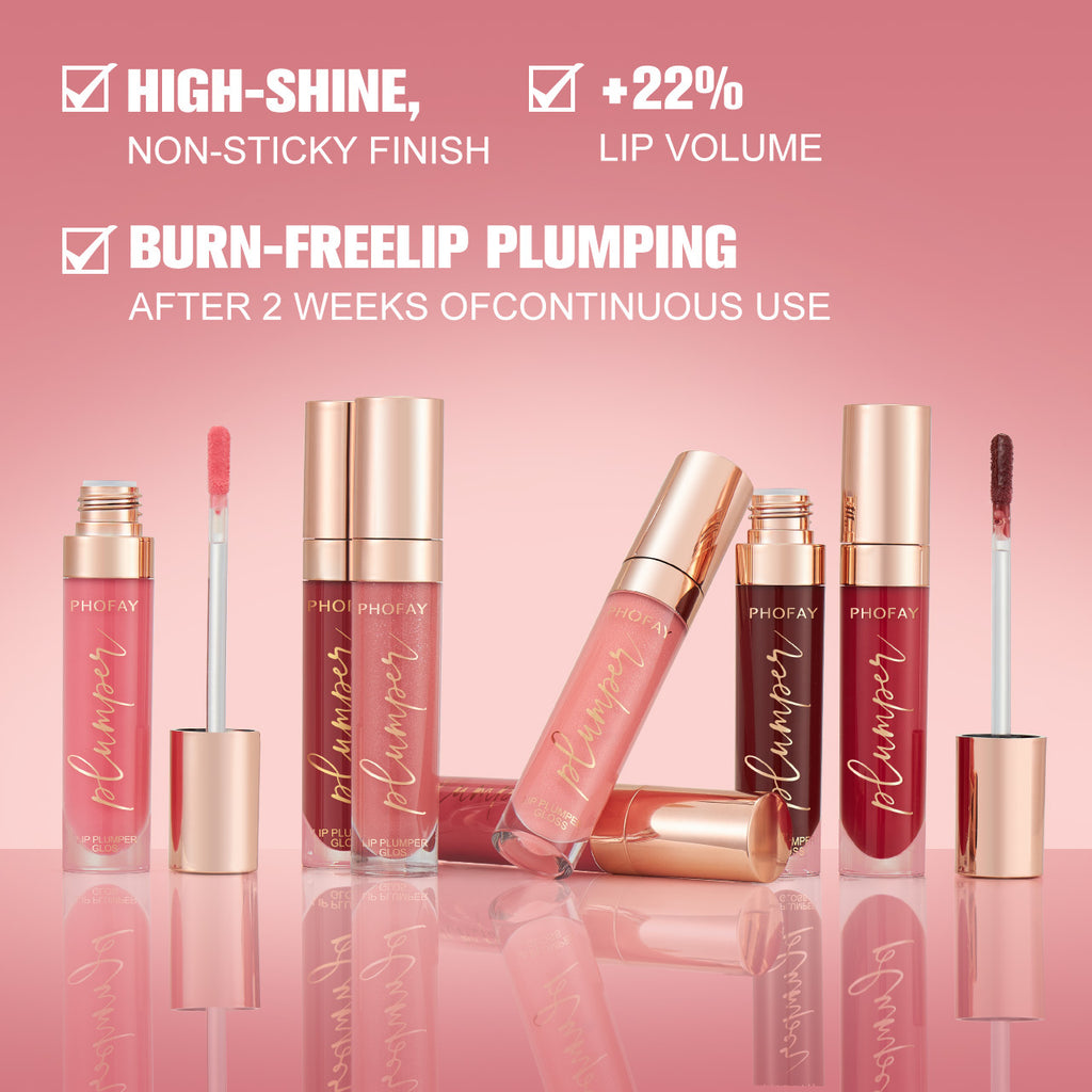 PHOFAY Crystal Shine Lip Plumper – Volume & Gloss in One