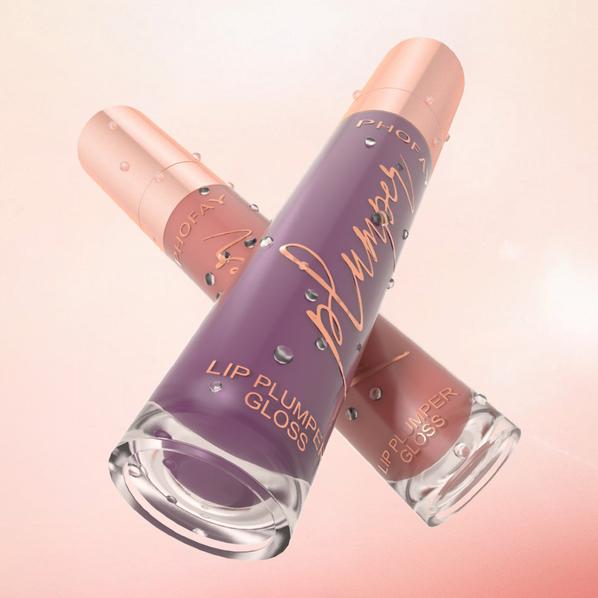 PHOFAY Crystal Shine Lip Plumper – Volume & Gloss in One
