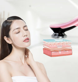 Dual-Therapy Beauty Massager – Hot & Cold Skin Rejuvenation