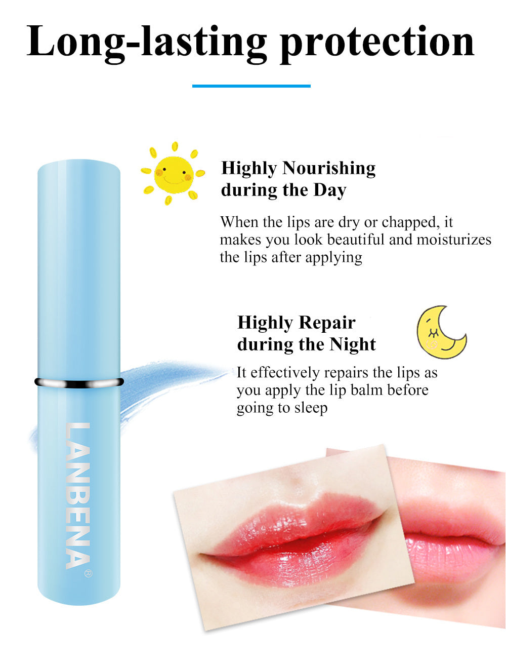 Moisture Boost Hyaluronic Lip Balm - Hydrate and Plump
