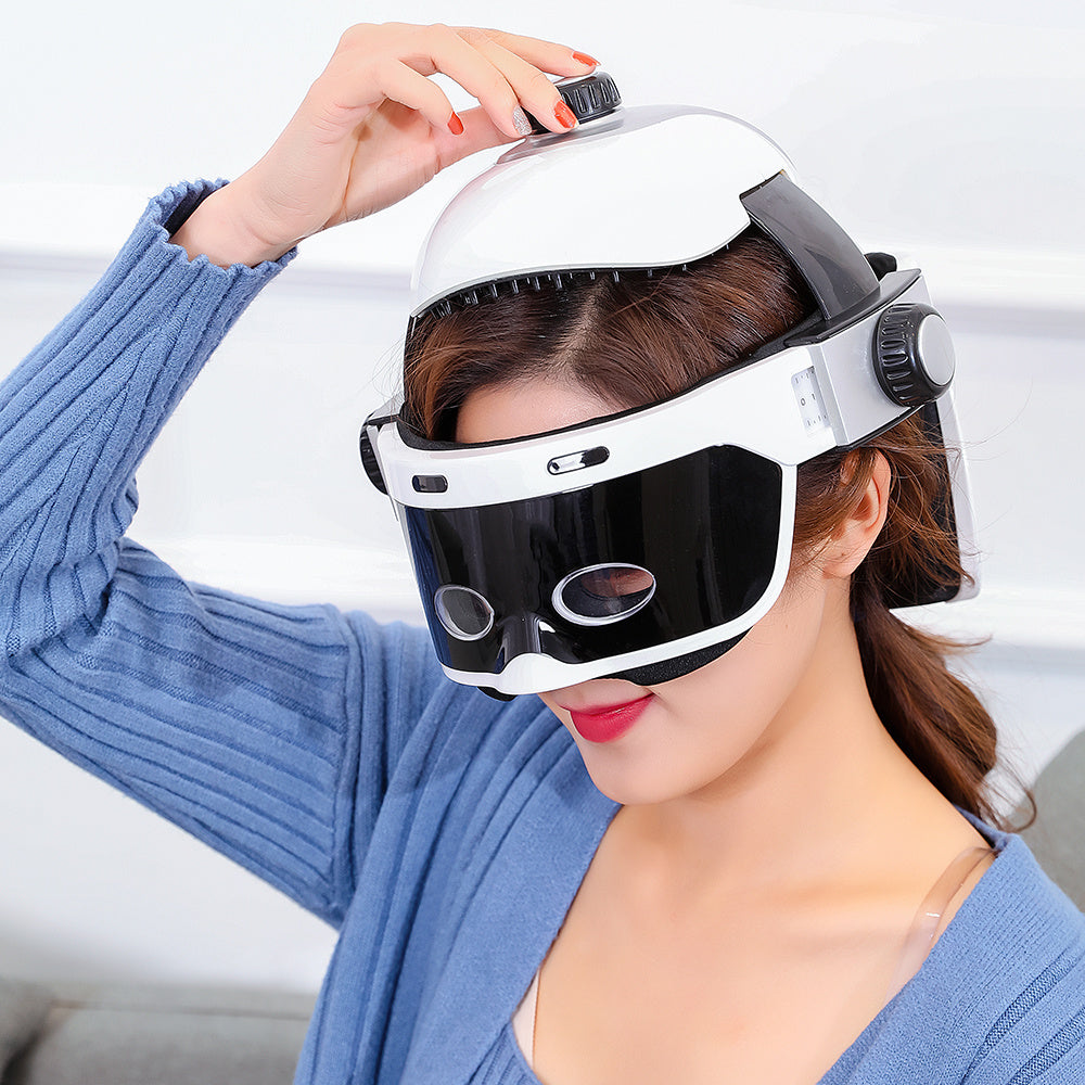 Smart Electric Eye Massager – Heated Eye & Head Relaxation
