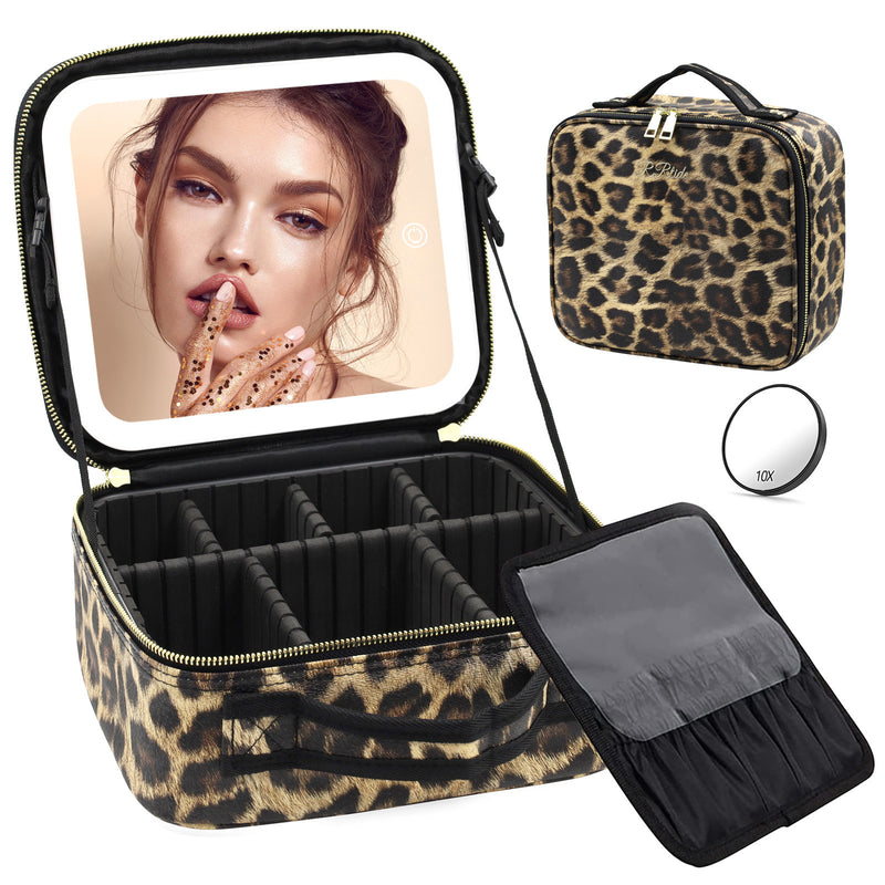 Luxury LED Cosmetic Case – Multifunctional Makeup Storage