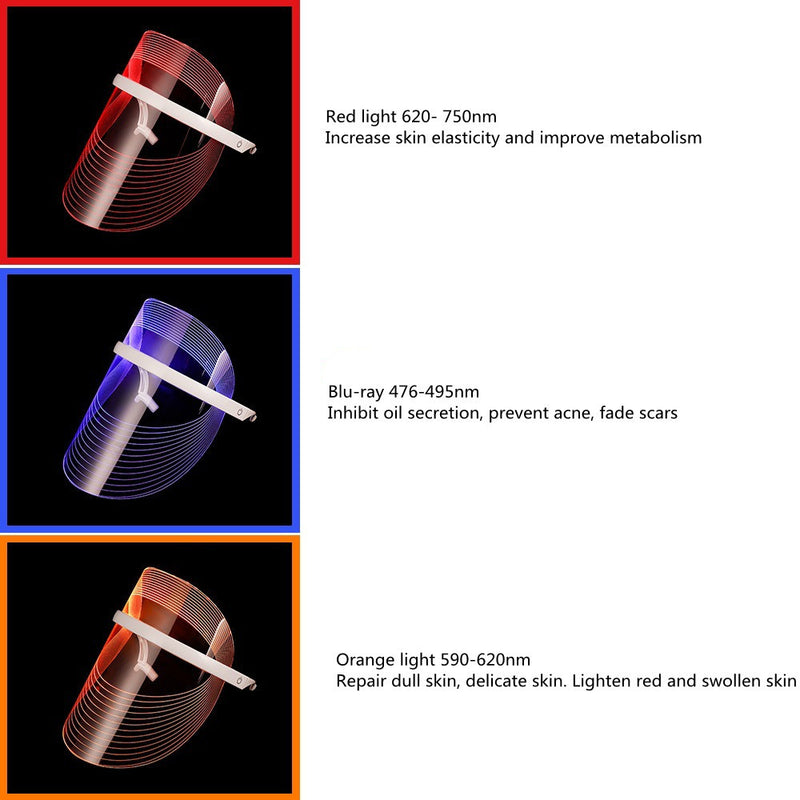 LED Light Beauty Mask – Rejuvenation & Rechargeable