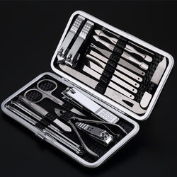 21-in-1 Stainless Steel Manicure & Pedicure Kit – Professional Nail Care Set