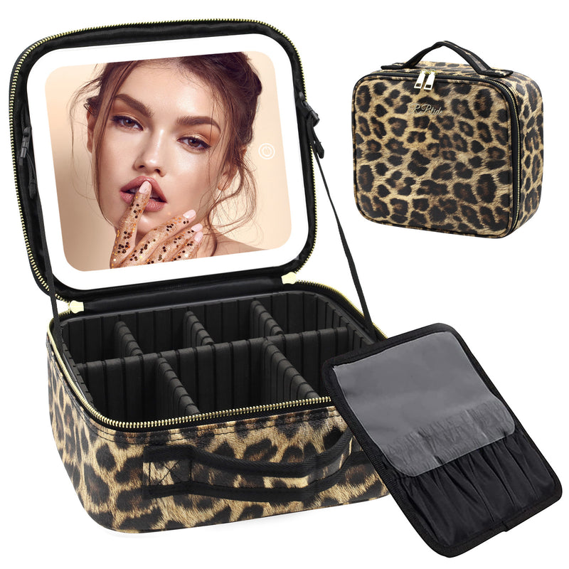 Luxury LED Cosmetic Case – Multifunctional Makeup Storage