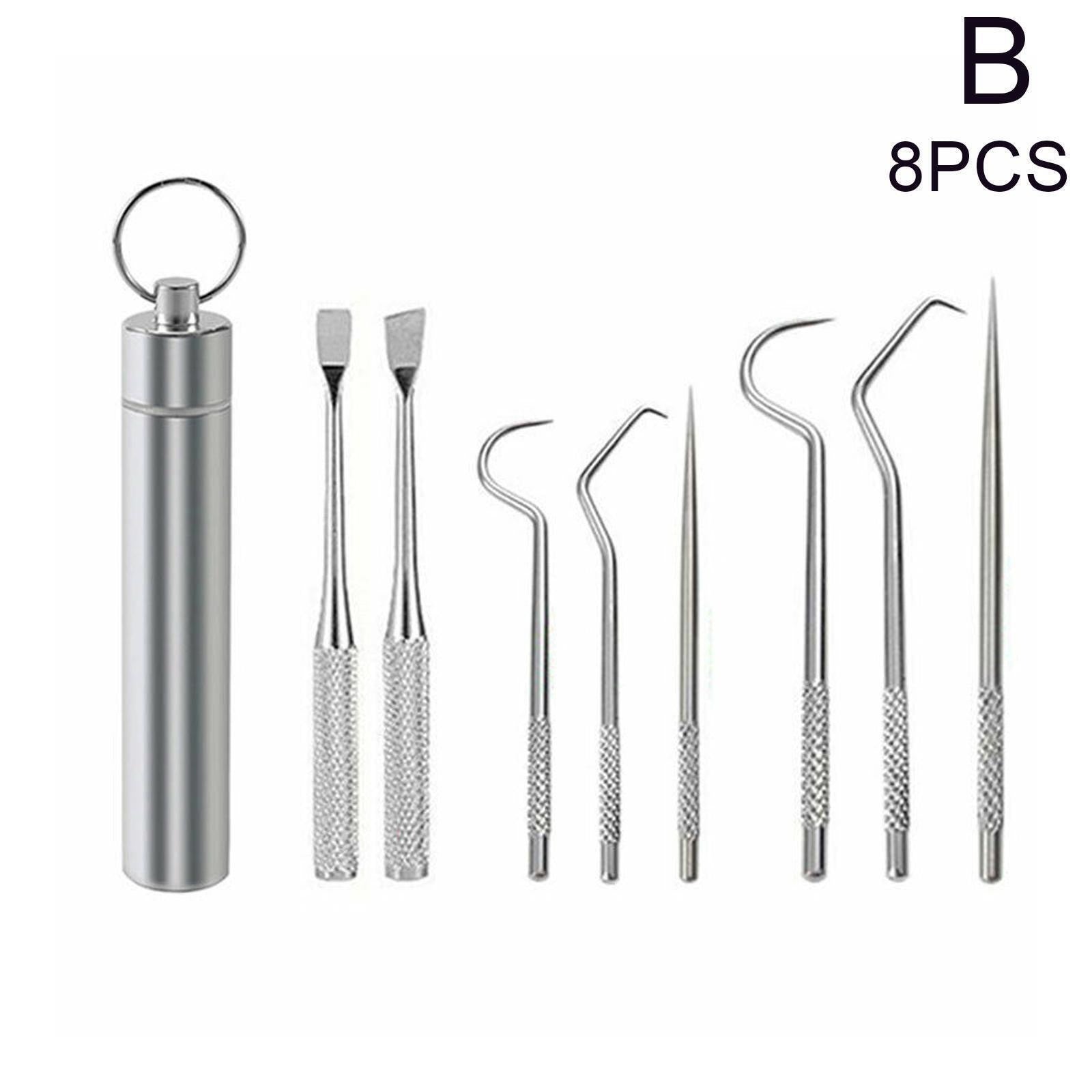 Stainless Steel Reusable Toothpick – Portable Cleaning Tool