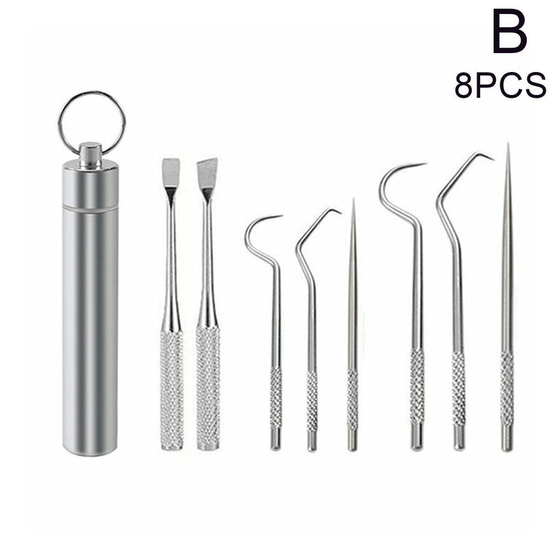 Stainless Steel Reusable Toothpick – Portable Cleaning Tool