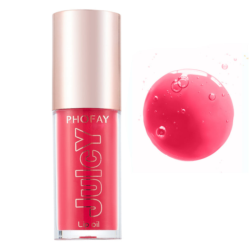 PHOFAY Juicy Lip Oil – Hydrating Shine, Non-Sticky Comfort