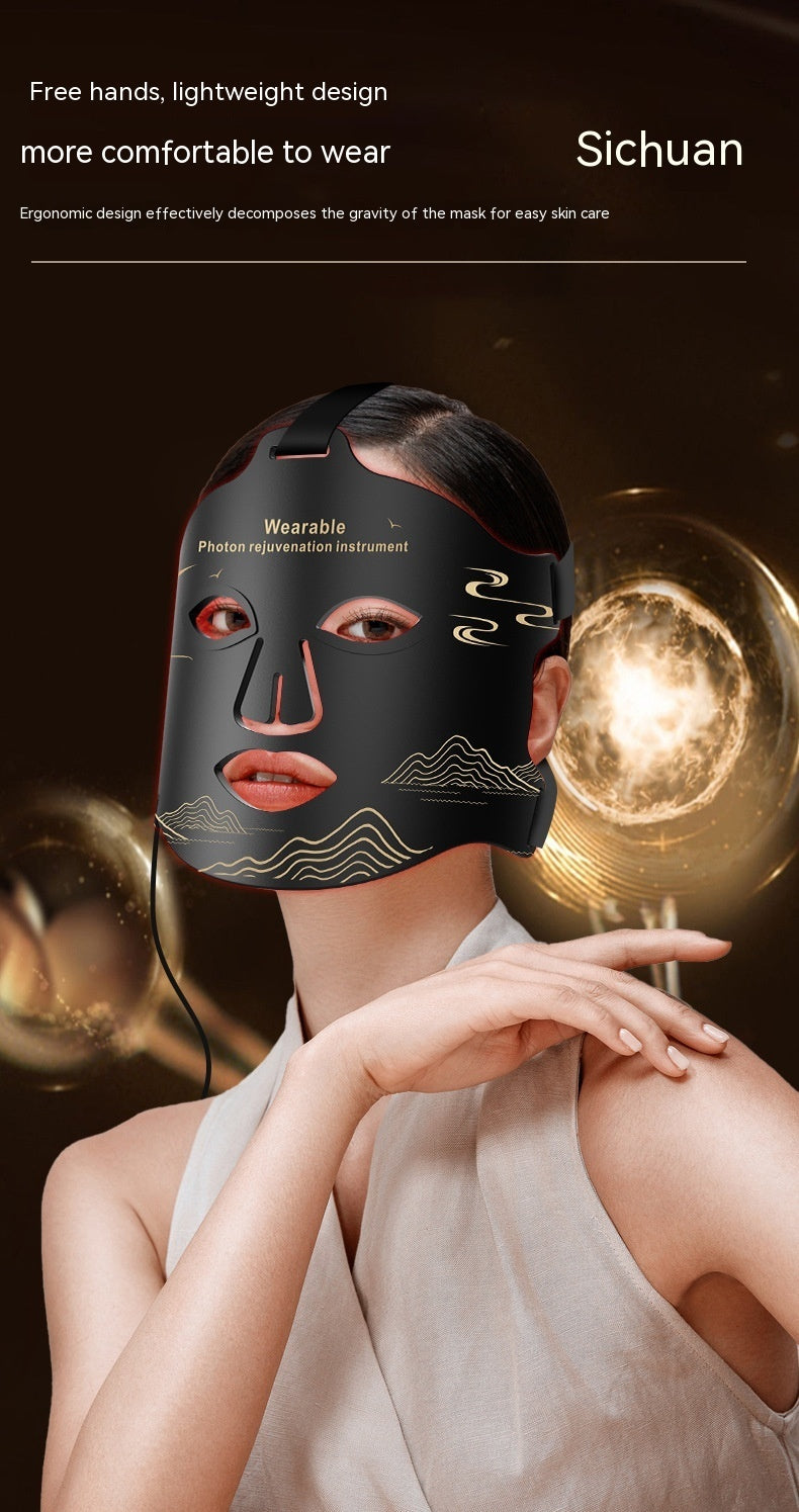 New LED Infrared Beauty Mask – Skin Rejuvenation Device – Big Discount!