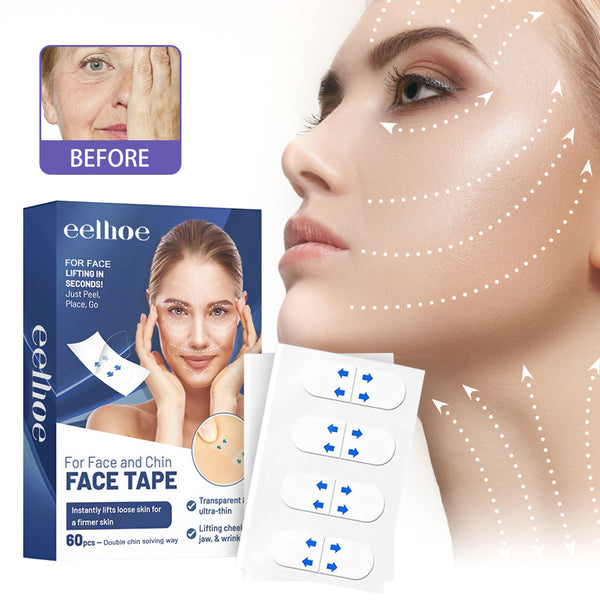 EELHOE Lifting & Firming Face Tape – 60pcs Sculpting Solution for Face and Chin