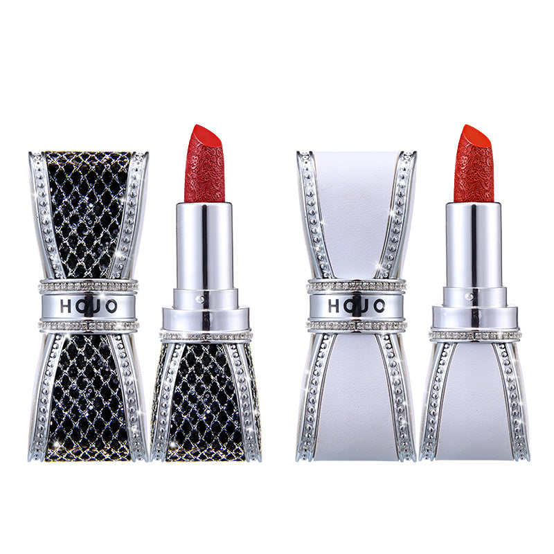 Diamond Bow Carved  Luxe Lipstick
