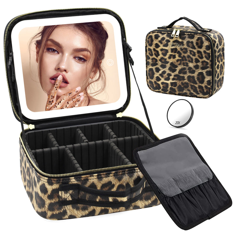 Luxury LED Cosmetic Case – Multifunctional Makeup Storage