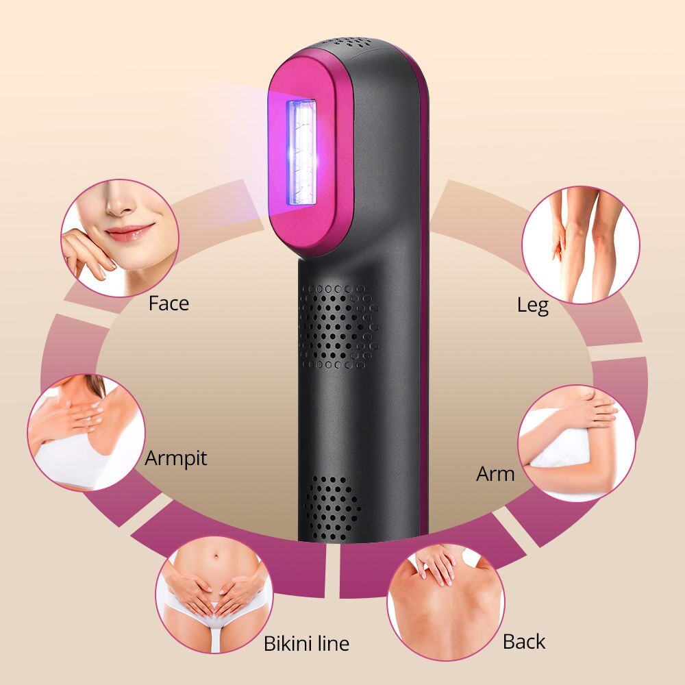 5-Speed IPL Hair Remover – 100k Flashes, Pain-Free Home Laser Device