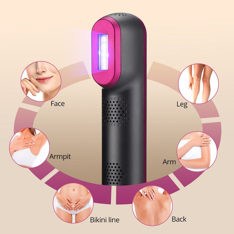 5-Speed IPL Hair Remover – 100k Flashes, Pain-Free Home Laser Device