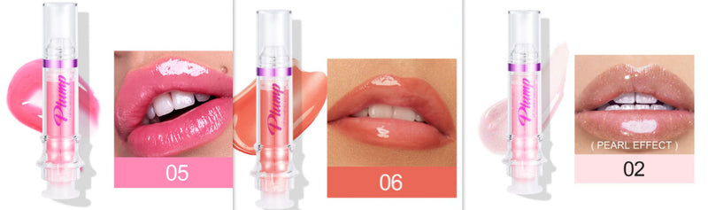 Plump Tube Lip Rich Color – Slightly Spicy Glossy Liquid Lipstick