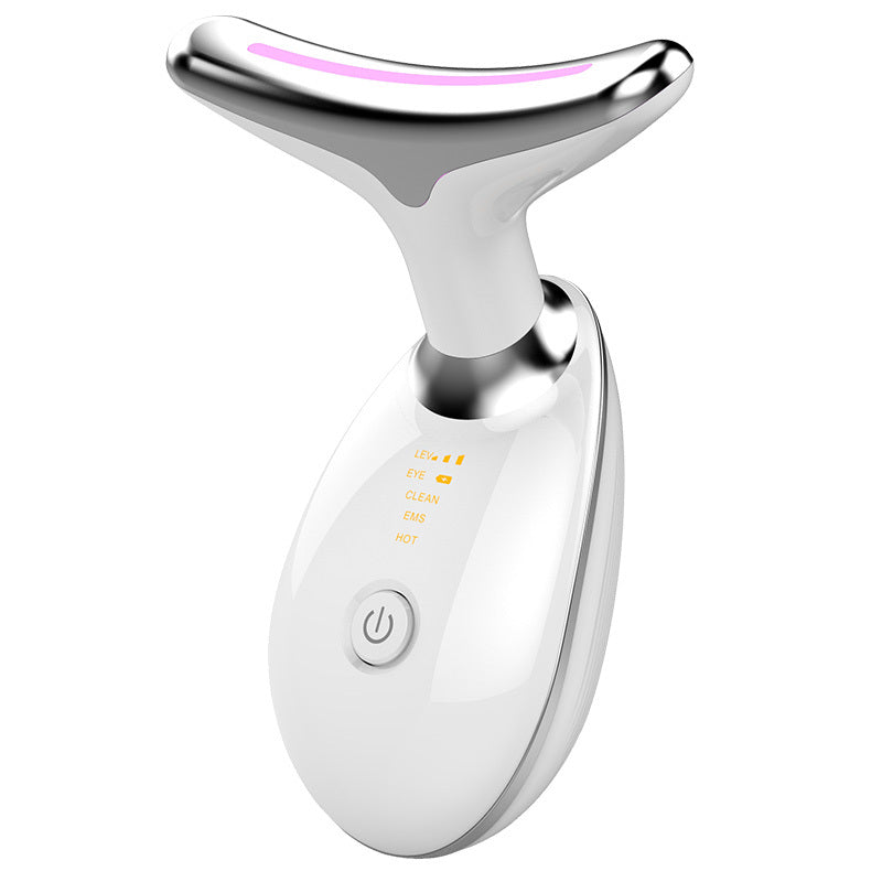 Glow & Relax Skin Set – Neck Massager + Turmeric Oil & Facial Tools