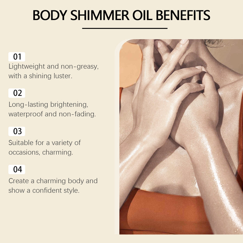 Beach Repair Shimmer Body Oil – Radiant Hydration for Glowing Skin