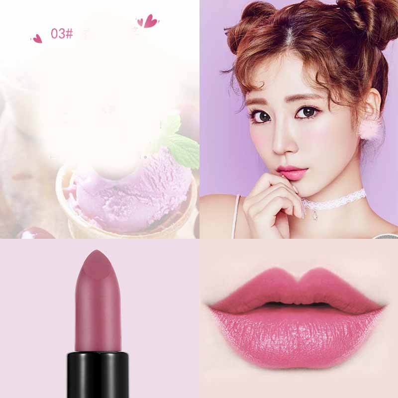 Velvet Caramel – Rich Red Brown Matte Lipstick