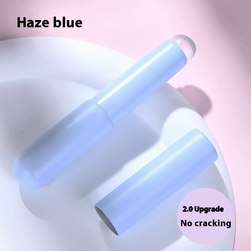 Portable Silicone Lip Smudge Brush with Protective Cover