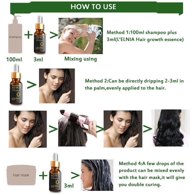 Moroccan Nut Elixir – Pure Hair Essential Oil